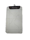 Set covorase baie 3 piese antiderapante Model Abstract , Crem 50x80cm
