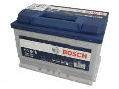 Baterie BOSCH 12V 74Ah 680A S4 (R+ Borna standard) 278x175x190 B13 - flansa montare 10.5 mm foto