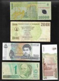 Set 5 bancnote de prin lume adunate (cele din imagini) #419, Europa