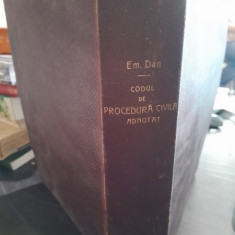 Em. Dan - Codul de Procedura Civila