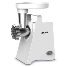 Masina de tocat carne Zass ZMG 09 White, Putere 800W, Putere nominala 300W - RESIGILAT