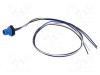 Conector M12 tată 4 pini 4A 250V IP67 drept cablu LUTRONIC 0,5m