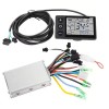 Set Controler + Display S866 pentru Bicicletă Electrică 24V / 36V / 48V &ndash; 250W / 350W, Zella