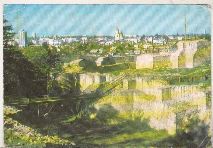 bnk cp Cetatea de scaun Suceava - Vedere - circulata