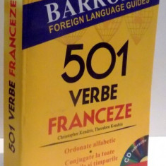 501 VERBE FRANCEZE ORDONATE ALFABETIC , CONJUGATE LA TOATE MODURILE SI TIMPURILE , LIPSA CD , 2008