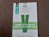 TEME SUPLIMENT GAZETA MATEMATICA CLASA A V A RADU GOLOGAN 27/3
