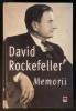Rara Memorii DAVID ROCKEFELLER 704 pag auto-biografie Secolul XX Politica Afaceri Gorbaciov, Sadat, Sharon, Eisenhower, Bush Senior 2007 RAO CARTONATA