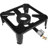 Pirostrie, aragaz portabil pe gaz cu reductor, din fonta, 8 kW, Kraft