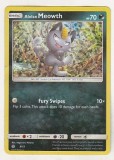 Bnk crc Cartonas Pokemon McDonalds 2017 - Alolan Meowth 8/12