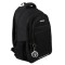 Ghiozdan rucsac scolar 22L, negru, cu breloc , dimensiuni 45x28x16cm