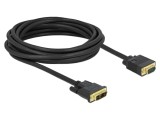 Cablu DVI-A la VGA Single Link 5m Negru DELOCK 86751