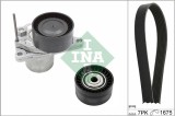 INA 529 0247 10 Set curea transmisie cu caneluri