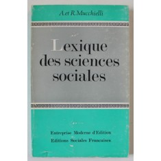 LEXIQUE DES SCIENCES SOCIALES par A . et R. MUCCHIELLI , 1968