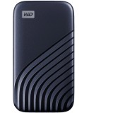 WD External SSD, 2TB, My Passport, 2,5, albastru inchis