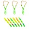 Set Jucării Lansatoare, Multicolor, 9 Bucăți, Lumini LED, Baterii Incluse