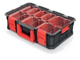 Container cu partiții neagră 517x331x134mm 20kg