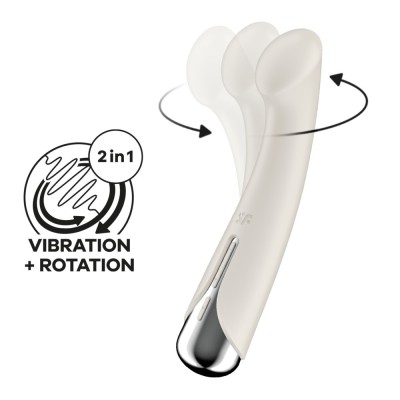 Vibrator Special Spinning G-Spot 1, Bej, 16.5 cm foto
