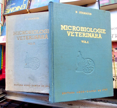 Microbiologie veterinara -N. Stamatin Volumele 1 si 2 foto