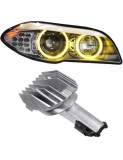 Modul Galben CSL Style Angel Eyes BMW Seria 5 F10, F11, F07 2010-2013 - 63127262731 / 63 12 7 262 731 / 172 260-00 / 172260-00