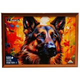Puzzle Witty Puzzlezz, Ciobanesc German, 500 piese