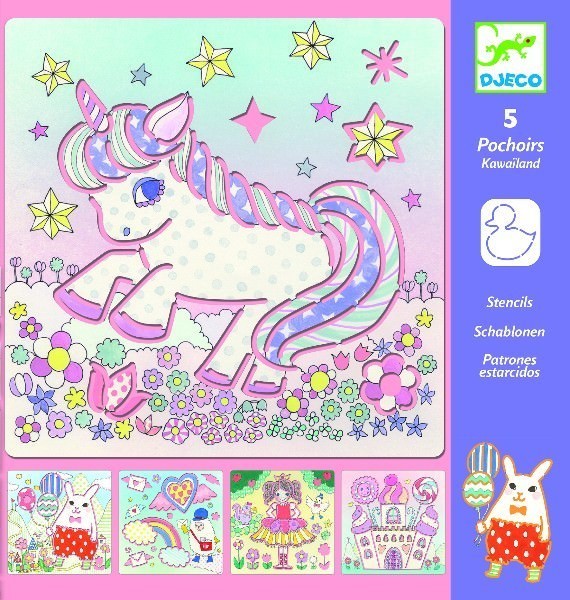 Sabloane Djeco - O lume magică