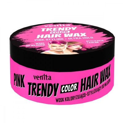Ceara coloranta pentru par, Trendy Color, roz 75g foto