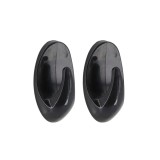 C&acirc;rlig X2 Pvc Oval &ndash; Negru | Cuiere Baie