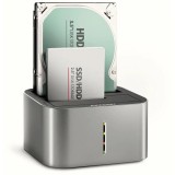 Docking station AXAGON ADSA-DC DUAL DOCK HDD SSD 2.5 3.5 5Gbit s SATA 3.0 USB 3.2 Gen1