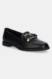 Furla mocasini de piele Nuvola Loafer femei, culoarea negru, cu toc plat, YI48FNU X30000 O6000
