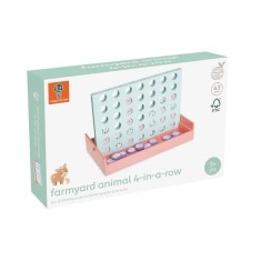 Joc din lemn 4 pe rand, Orange Tree Toys