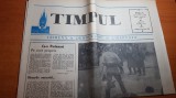 Ziarul timpul 17 februarie 1990-art.petre tutea si timisoara al 2-lea avetisment