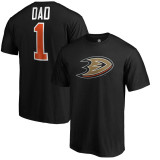 Anaheim Ducks tricou de bărbați #1 Dad T-Shirt - Black - M