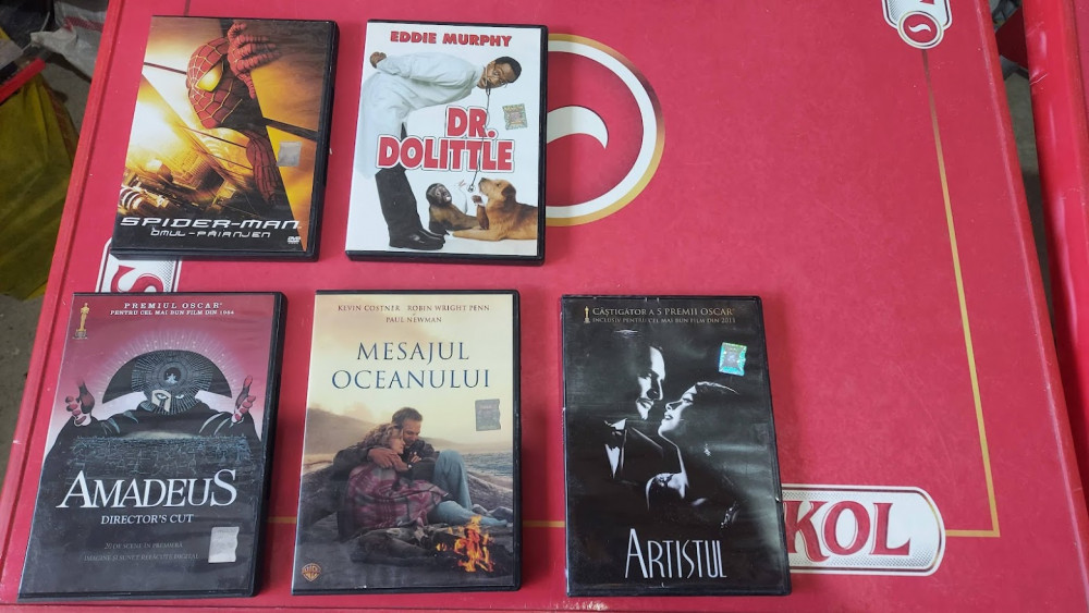 5 DVD-URI FILME ACTIUNE COMEDIE ROMANTICE ., Romana | Okazii.ro