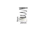 Set arc+dop plastic 20x8mm pentru supapa de sens compresor de aer CH202