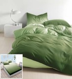 Cumpara ieftin Lenjerie Pat Java Px040, Bumbac, 4 Piese, Cu Elastic, Verde