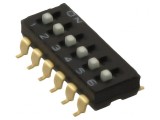 Comutator DIP-SWITCH 6 Secțiuni ON-OFF 24VDC