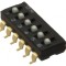 Comutator DIP-SWITCH 6 Secțiuni ON-OFF 24VDC