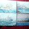 Set 4 Ilustrate ed. Navrom - Nave romanesti in picturile lui V.Donici