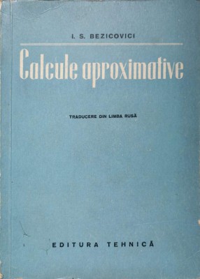 CALCULE APROXIMATIVE-I.S. BEZICOVICI-237706 foto