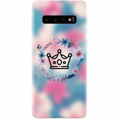 Husa silicon personalizata pentru Samsung Galaxy S10, Qeen foto