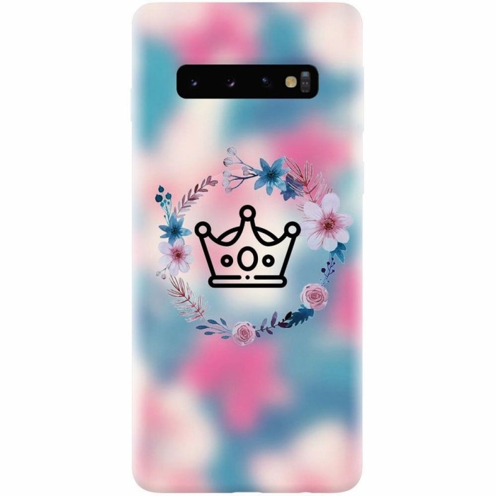 Husa silicon personalizata pentru Samsung Galaxy S10, Qeen