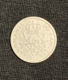 Moneda 50 bani 1911 argint