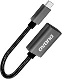 Cablu adaptor Dudao USB 2.0/Micro USB, Gri