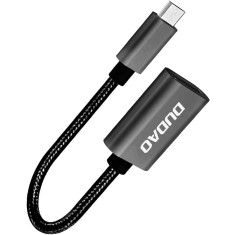 Cablu adaptor Dudao USB 2.0/Micro USB, Gri