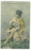 4306 - ETHNIC, Shepherd Cioban, Romania - old postcard - used - 1909, Circulata, Printata