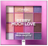 Paleta farduri de ochi Loreal Berry Much Love Mega Palette