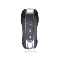 Husa Cheie Porsche 4 Butoane Vetter Carbon, Glossy Black foto