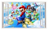 Cumpara ieftin Sticker decorativ, Mario, Albastru,1365STK-4