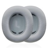 Set 2 bureti pentru casti JBL E55BT Over-Ear Wireless, Spuma cu memorie, Piele ecologica, Gri