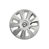 Cumpara ieftin Set 4 Capace Roti pentru Fiat, model Stratos Gray, R16